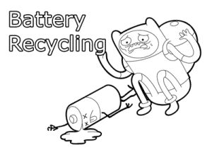 Sustainability coloring pages for kids