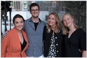 Founders: Megan O’Keeffe, James Larsen, Marie Ameln, Sigrun Syverud